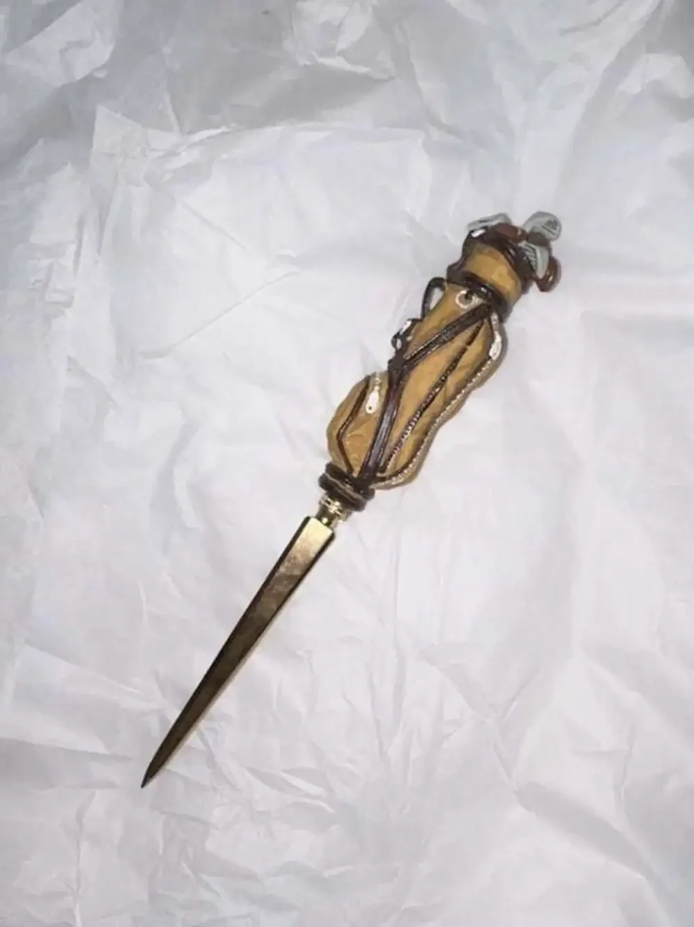 Vintage Golf Letter Opener.
